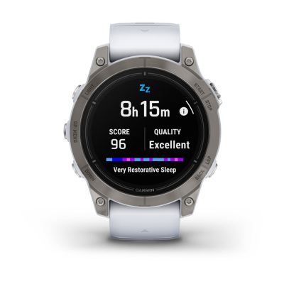 8. Garmin Epix Pro Gen 2 Sapphire 47mm Titanium Whitestone Sports Watch