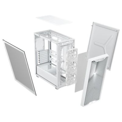 4. Corsair 3200D RS Mid-Tower White case