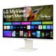 2. LG MyView Smart Computer Monitor 80 cm (31.5") 3840 x 2160 px 4K Ultra HD LCD White