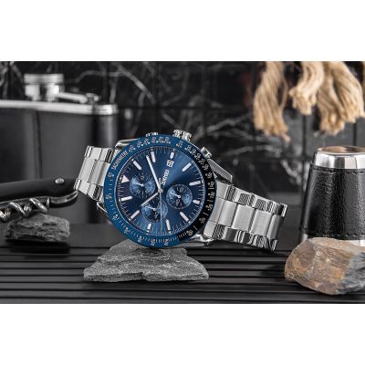 5. Men's Watch Skmei 9253SIBU + BOX