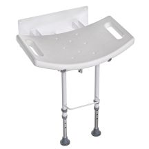 Wall-mounted folding shower chair