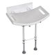 Wall-mounted folding shower chair