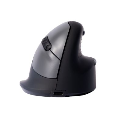 5. Ergonomic mouse R-Go Maus HE ergonomisch rechts Bluetooth mittel schwarz/sil retail