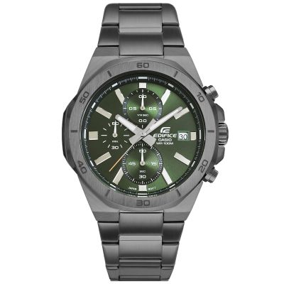 7. Men's Watch CASIO EDIFICE EFV-640DC-3AVUEF + BOX