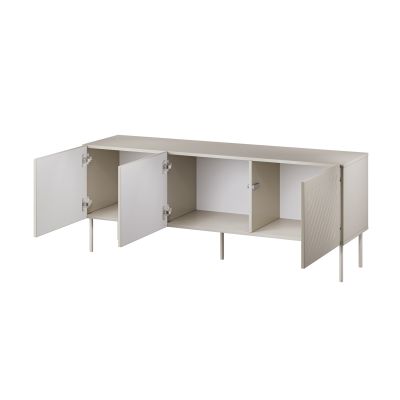 2. SIENA TV cabinet 150.5x40x60 cashmere matt