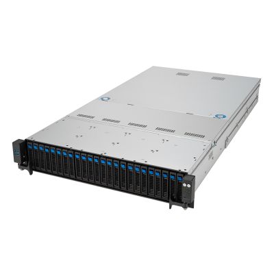 2. Asus Rack Platform (2U) RS520A-E12-RS24U AMD Epyc 9004 (24x NVMe, 2xGPU, 2x1Gbe, IPMI, 1+1 1600W)