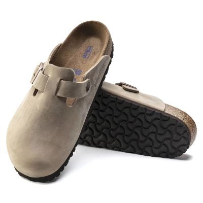5. Birkenstock Men's BOSTON BS 1018147 TABACCO BROWN Clogs (Standard Width)