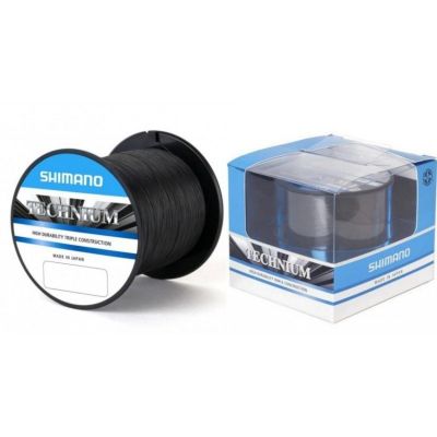 2. Shimano Technium line 0.255mm 300m 6.10kg Grey