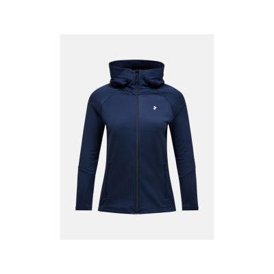 PEAK PERFORMANCE W Rider Essentials Zip Hoodie Navy Blue - XS
