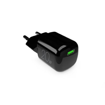 Puro 20W GaN USB-C Wall Charger - Black