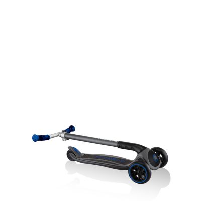 7. Globber Master Prime 3-Wheel Scooter / Black - Navy Blue 664-100