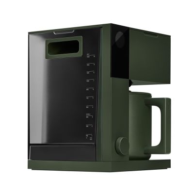 6. Aiden drip coffee machine, forest green, FELLOW