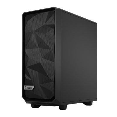 9. Fractal Design Meshify 2 Compact Black Solid Case