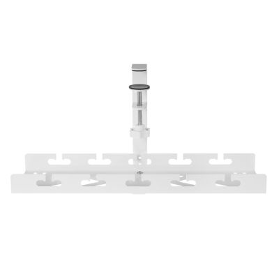 2. MACLEAN UNDERDESK CABLE ORGANIZER, MAX LOAD 5KG, WHITE MC-105 W