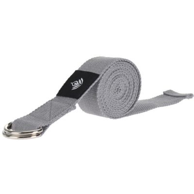 11. XQMAX YOGA EXERCISE STRAP GRAY