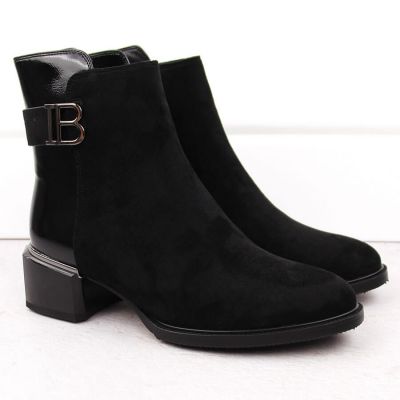 2. D&A S.Barski Premium Collection W OLI267 Heeled Ankle Boots