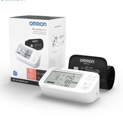 2. Omron M6 COMFORT AFIB Upper Arm Blood Pressure Monitor