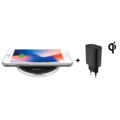 2. Terratec ChargeAIR dot! Smartphone Black, Silver DC Wireless Charging Fast Charging Internal