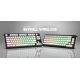 7. HATOR Skyfall Wireless 100 Gaming Keyboard USB + RF Wireless + Bluetooth QWERTY US English Black, White