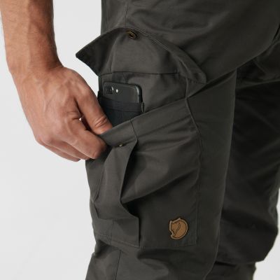 3. Fjällräven Karl Pro Trousers M Dark Grey men's outdoor trekking trousers (F82511-030)