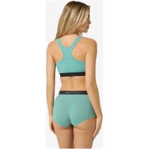Women's Sports Boxer Briefs SUPER.NATURAL W Tundra175 Boyfriend Hipster green