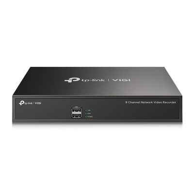 2. TP-LINK VIGI NVR1008H Recorder, VIGI Eight-Channel Network Video Recorder, 8-Channel Live View: Up to 5 Mpx image resolution and support for up to 8 channels will allow you to capture all the details from different perspectives.
