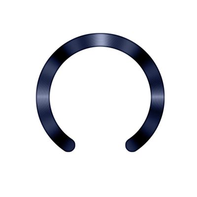 3. Tech-Protect MMP-210 MagSafe 2-Pack Magnetic Ring - Silver / Navy Blue