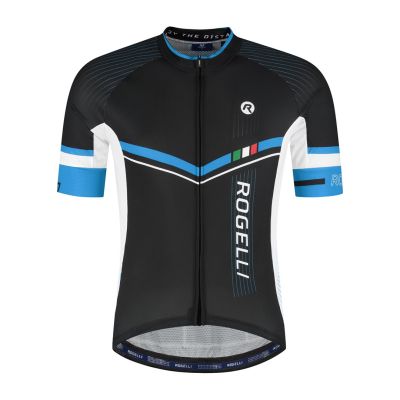 Rogelli Gara Mostro II T-shirt Black and Blue S