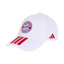 adidas FC Bayern Munich Kids' Baseball Cap White KT3396