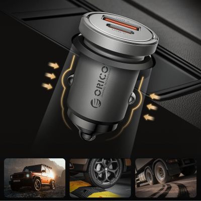 10. ORICO MiniRing PRO 45W 1A1C PD Fast Car Charger