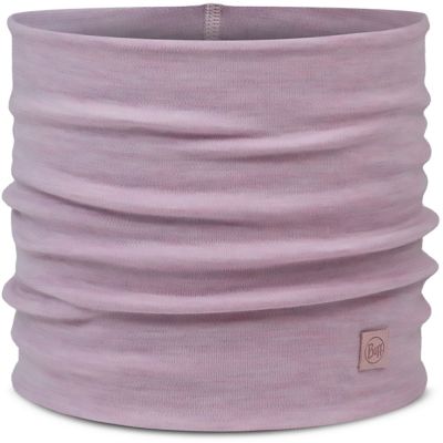 BUFF MERINO HEAVYWEIGHT NECK WARMER SOLID LILAC SAND bandana