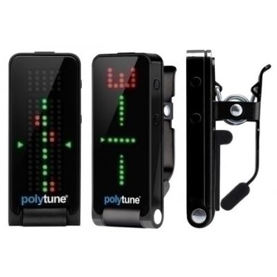 TC Electronic PolyTune Clip Black - Black clip-on guitar tuner