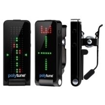 TC Electronic PolyTune Clip Black - Black clip-on guitar tuner