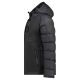 5. Men’s jacket Geographical Norway BEACHWOOD NO CONSTRAST BLACK-BLACK DB MEN 068 (WZ7433H/GN-BLACK / BLACK)