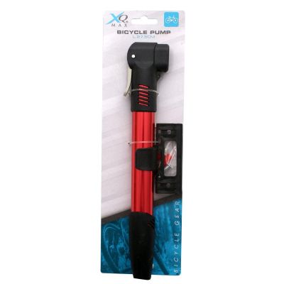 6. MINI ALU XQMAX RED BICYCLE PUMP