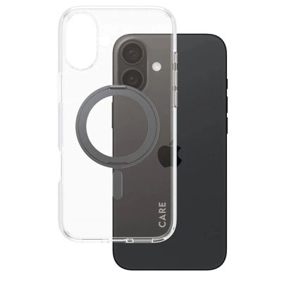 2. CARE by PanzerGlass Feature Kickstand Case iPhone 16 Plus 6.7" black/black MagSafe 1323