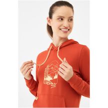 VIKING Panaka Hoodie Bamboo Lady Orange Hooded Sweatshirt S
