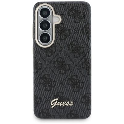 3. Guess 4G Script MagSafe Case for Samsung Galaxy S26 - Black