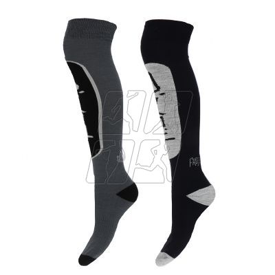 O&#39;Neill Ski Kneehigh Logo Socks 2PK 92800648215