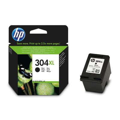 40. HP Black Ink Cartridge HP 304XL, HP304XL=N9K08AE, 300 pages