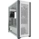 Corsair | Tempered Glass Computer Case | 7000D AIRFLOW | Side Glass | White | Full Tower | Power Supply Included | ATX Format