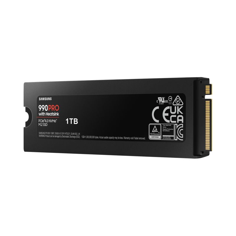 2. Samsung 990 PRO 1TB M.2 2280 PCI-E x4 Gen4 NVMe SSD