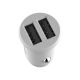 4. Baseus Grain Car Charger CCALL-ML02 mini charger 2x USB-A 3.1A - white