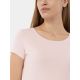 2. Women's regular plain T-shirt 4F 4FMM00TTSHF731-56S