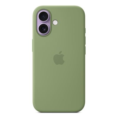 2. Apple iPhone 17 Silicone Case with MagSafe (Light Moss Green)