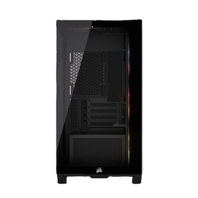 5. Corsair 2800X RS-R ARGB Panoramic Micro-ATX Case, Black