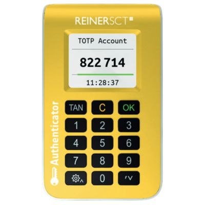 2. Reiner SCT 2708015-000 authentication device 5 years