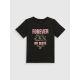 6. Girls' regular printed T-shirt 4F 4FJRAW26TTSHF4240-20S