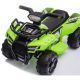 9. BATTERY-POWERED QUAD CAR COBRA GREEN
