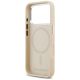 7. Karl Lagerfeld Karl & Choupette Pins MagSafe Case for iPhone 17 Pro Max - Beige